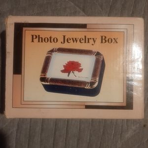 Photo Jewelry Box - New In Original Packaging.